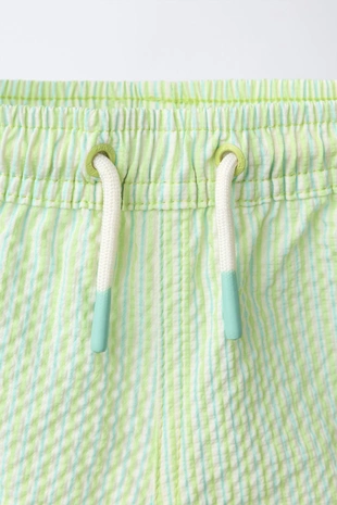 2-6 лет/плавки-бермуды в полоску из текстурированной ткани- Заказать в России