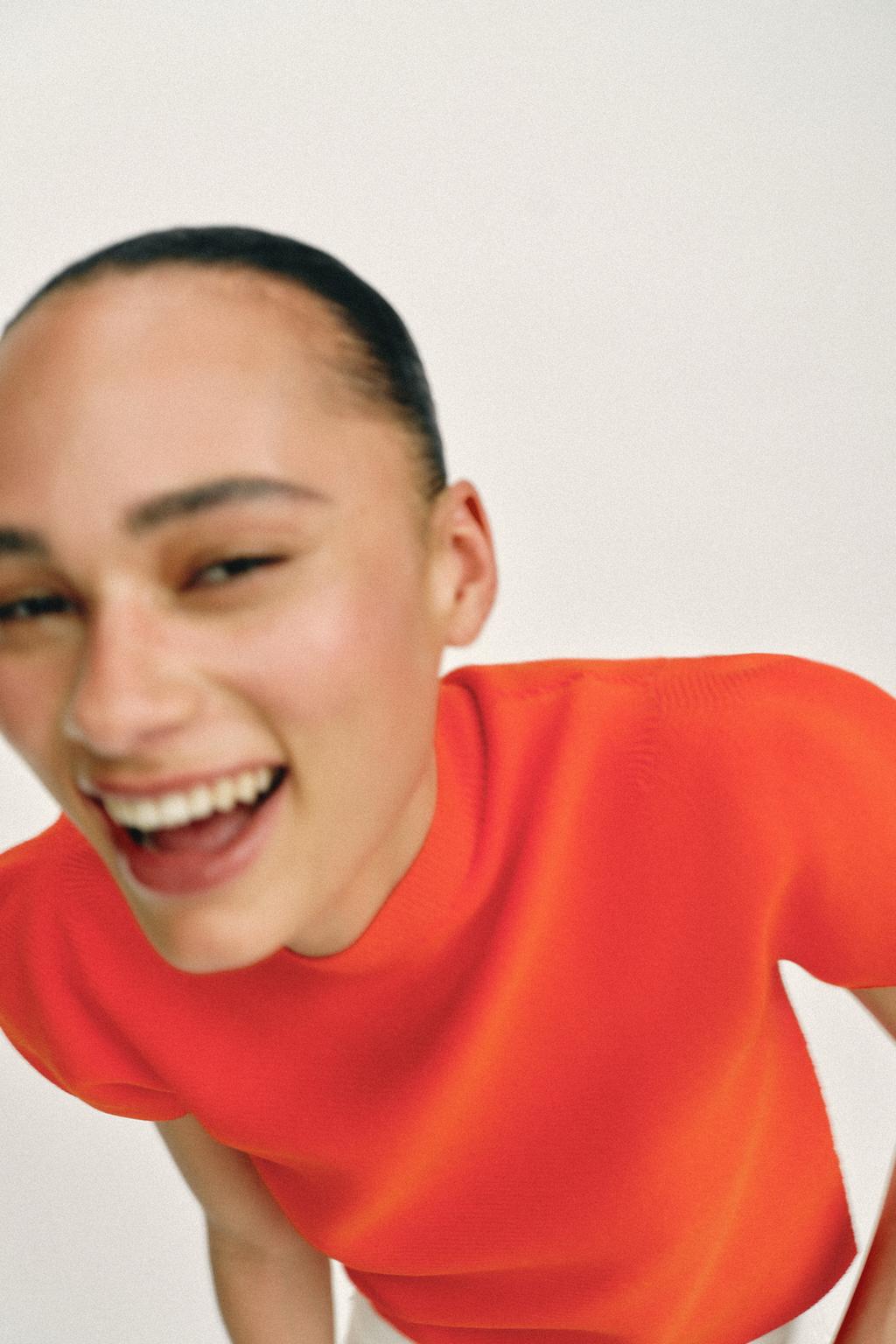 УКОРОЧЕННЫЕ ДЖИНСЫ Z1975 СО СРЕДНЕЙ ПОСАДКОЙ