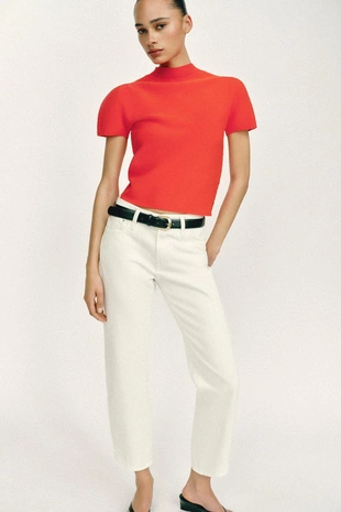 Укороченные джинсы Z1975 со средней посадкой- Заказать в России