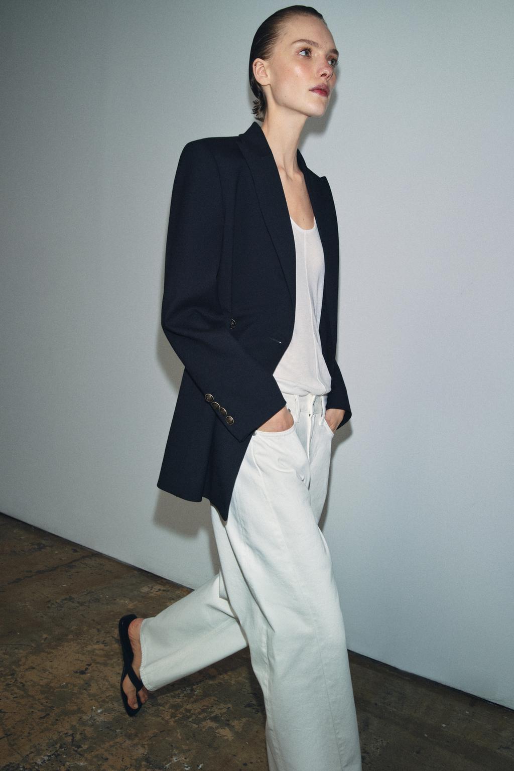 ДЖИНСЫ ZW COLLECTION ANKLE RELAXED СО СРЕДНЕЙ ПОСАДКОЙ