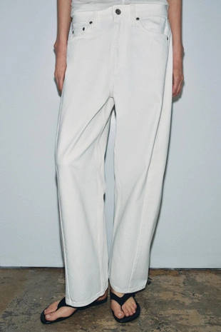 Джинсы Zw Collection Ankle Relaxed со средней посадкой- Заказать в России