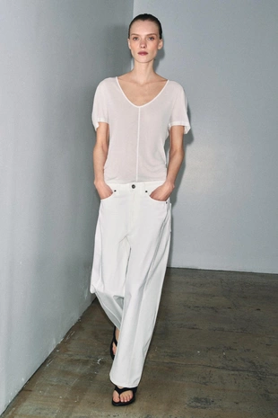 Джинсы Zw Collection Ankle Relaxed со средней посадкой- Заказать в России