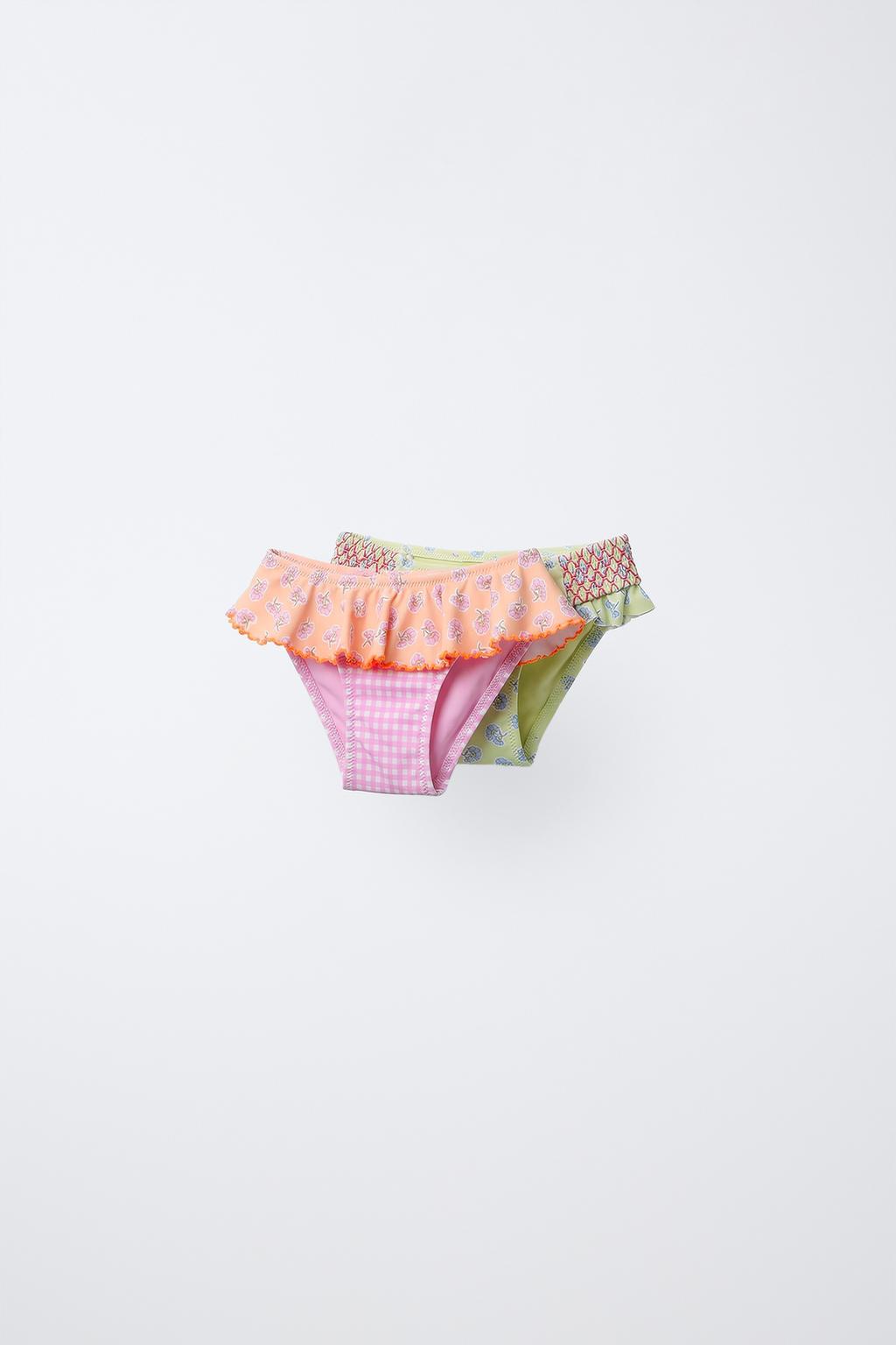 2–6 ЛЕТ/ НАБОР ИЗ ДВУХ КУПАЛЬНЫХ ТРУСОВ В КЛЕТКУ И ЦВЕТОК