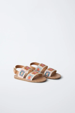 Сандалии из крючка- Заказать в России