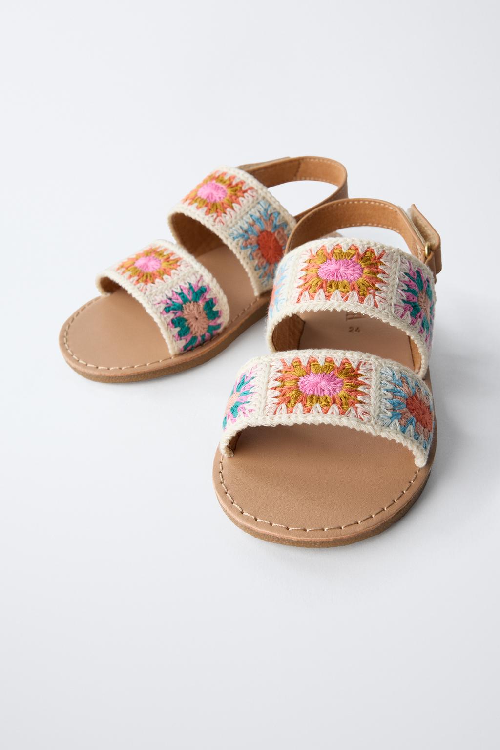 САНДАЛИИ ИЗ КРЮЧКА