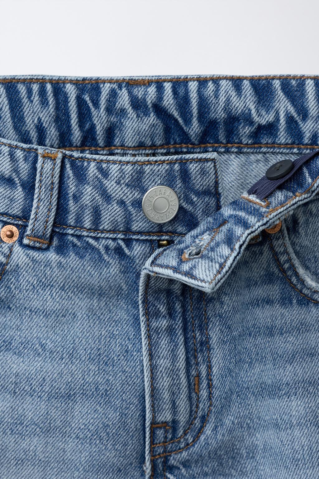 ДЖИНСОВЫЕ ШОРТЫ С РАЗРЕЗАМИ