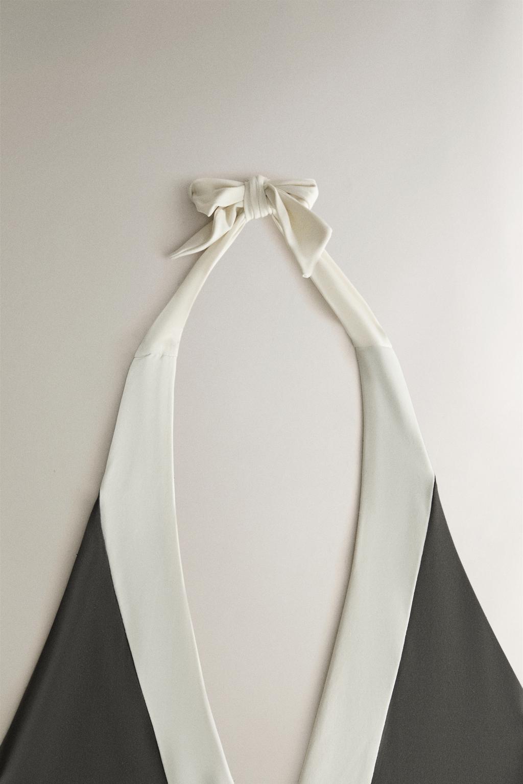 Купальник с завязкой на шее для пляжа