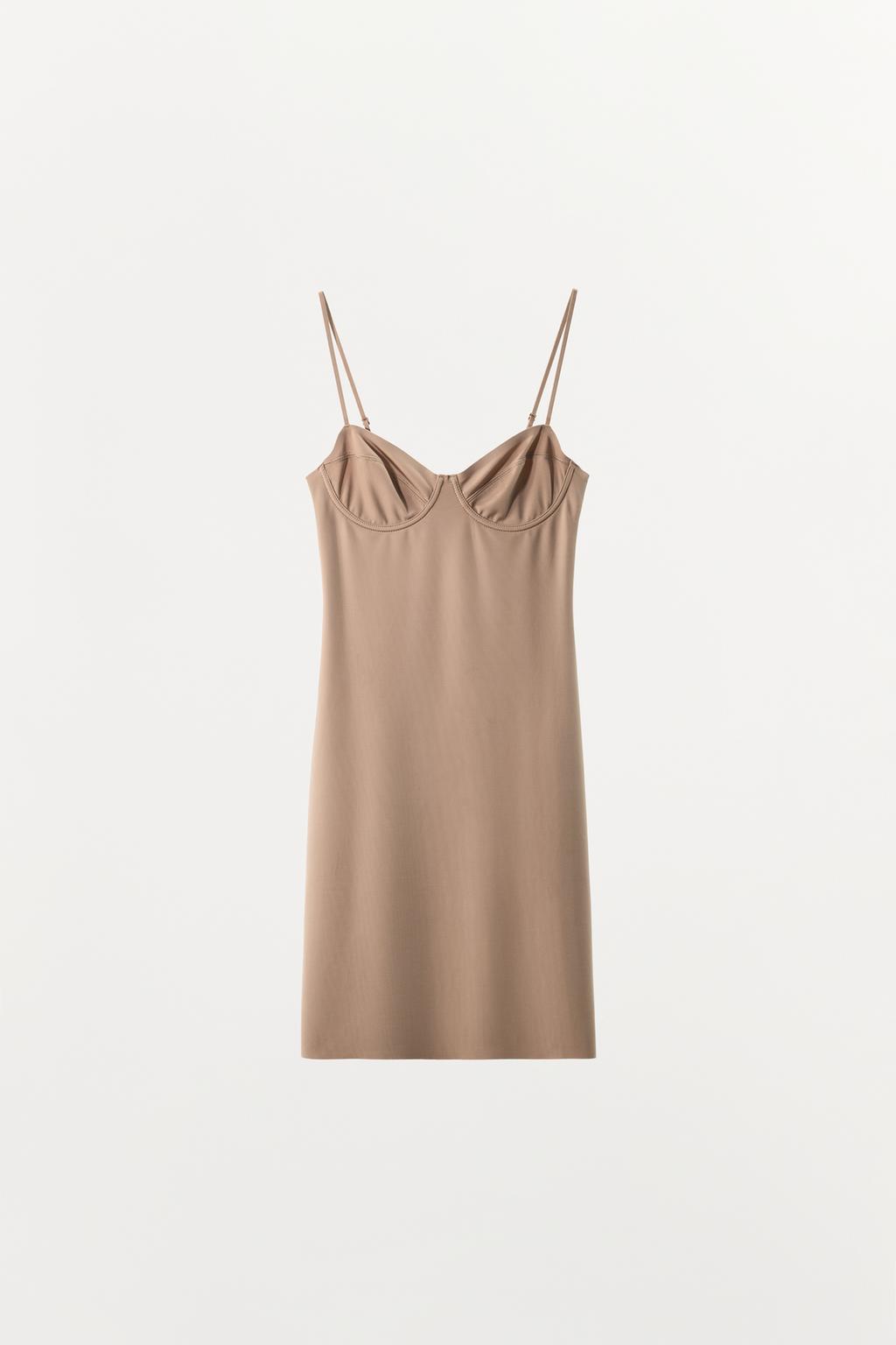 МИНИ-ПЛАТЬЕ ИЗ СМЕСОВОГО ПОЛИАМИДА