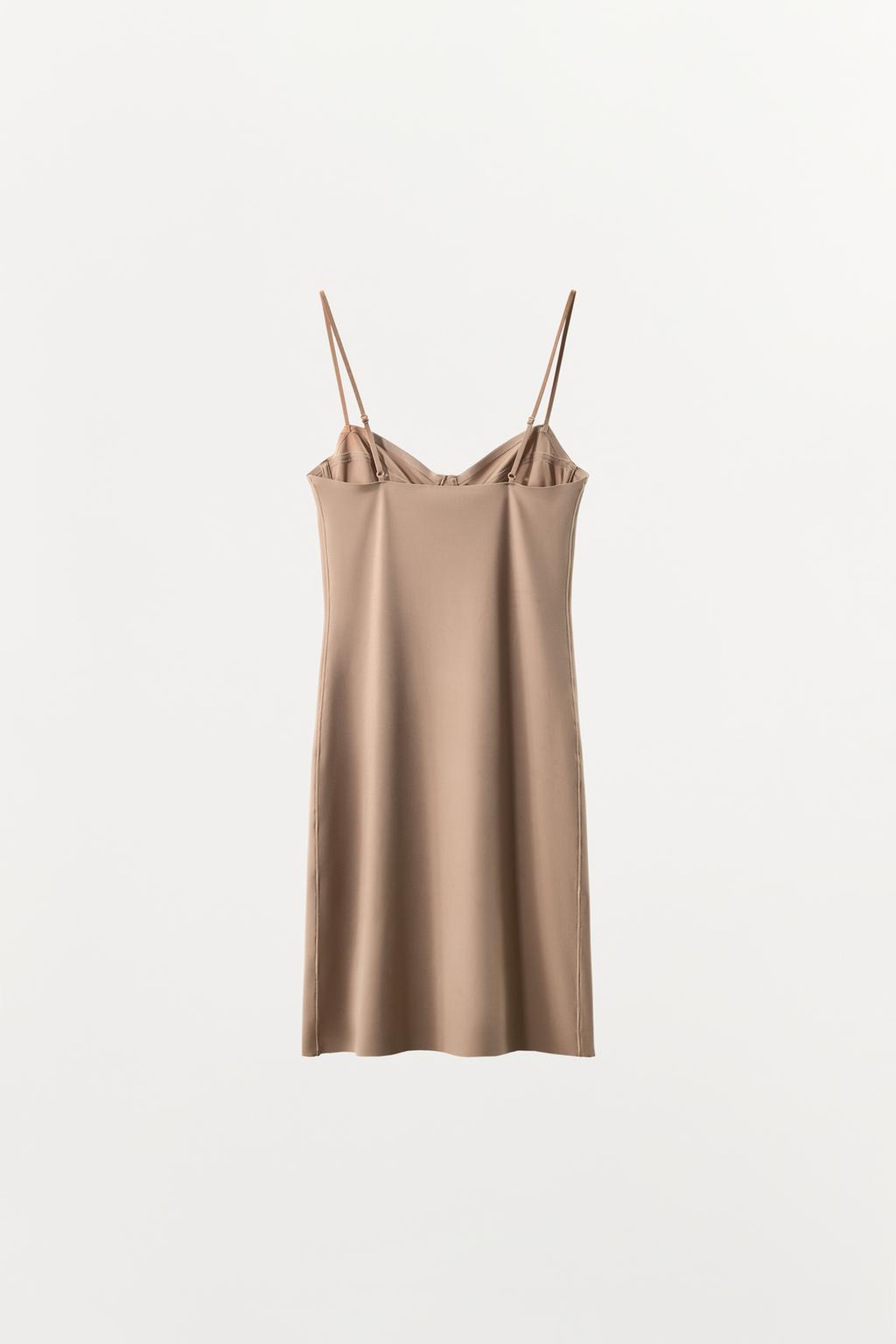 МИНИ-ПЛАТЬЕ ИЗ СМЕСОВОГО ПОЛИАМИДА