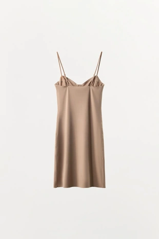 Мини-платье из смесового полиамида