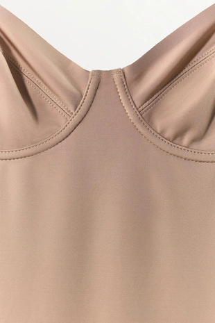 Мини-платье из смесового полиамида- Заказать в России