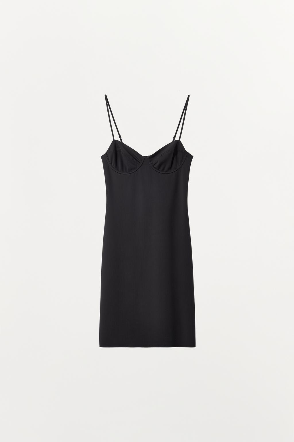 МИНИ-ПЛАТЬЕ ИЗ СМЕСОВОГО ПОЛИАМИДА