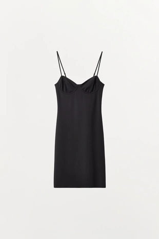 Мини-платье из смесового полиамида- Заказать в России