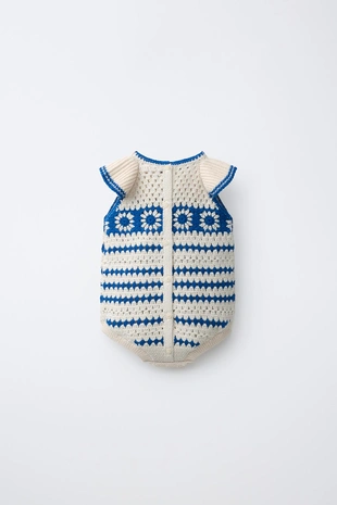 Комбинезон из кружева кроше- Заказать в России