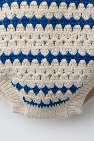 Комбинезон из кружева кроше- Заказать в России