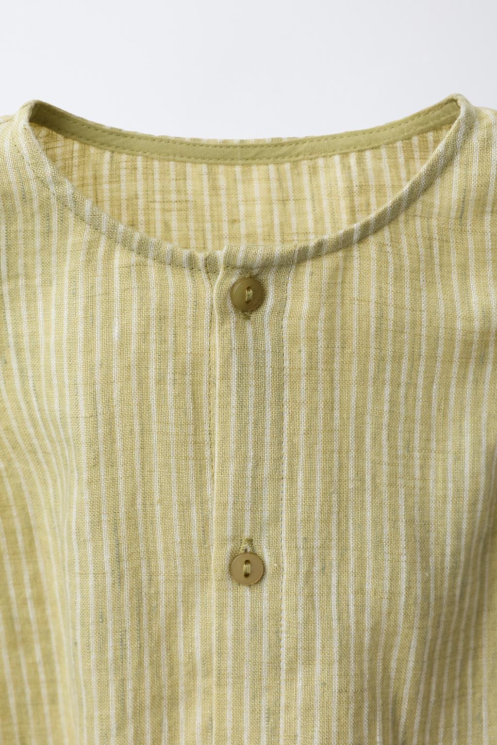 КОМБИНЕЗОН 100% ЛЕН В ПОЛОСКУ