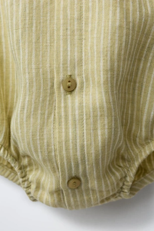 Комбинезон 100% лен в полоску- Заказать в России