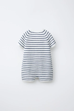 Короткий комбинезон в полоску- Заказать в России