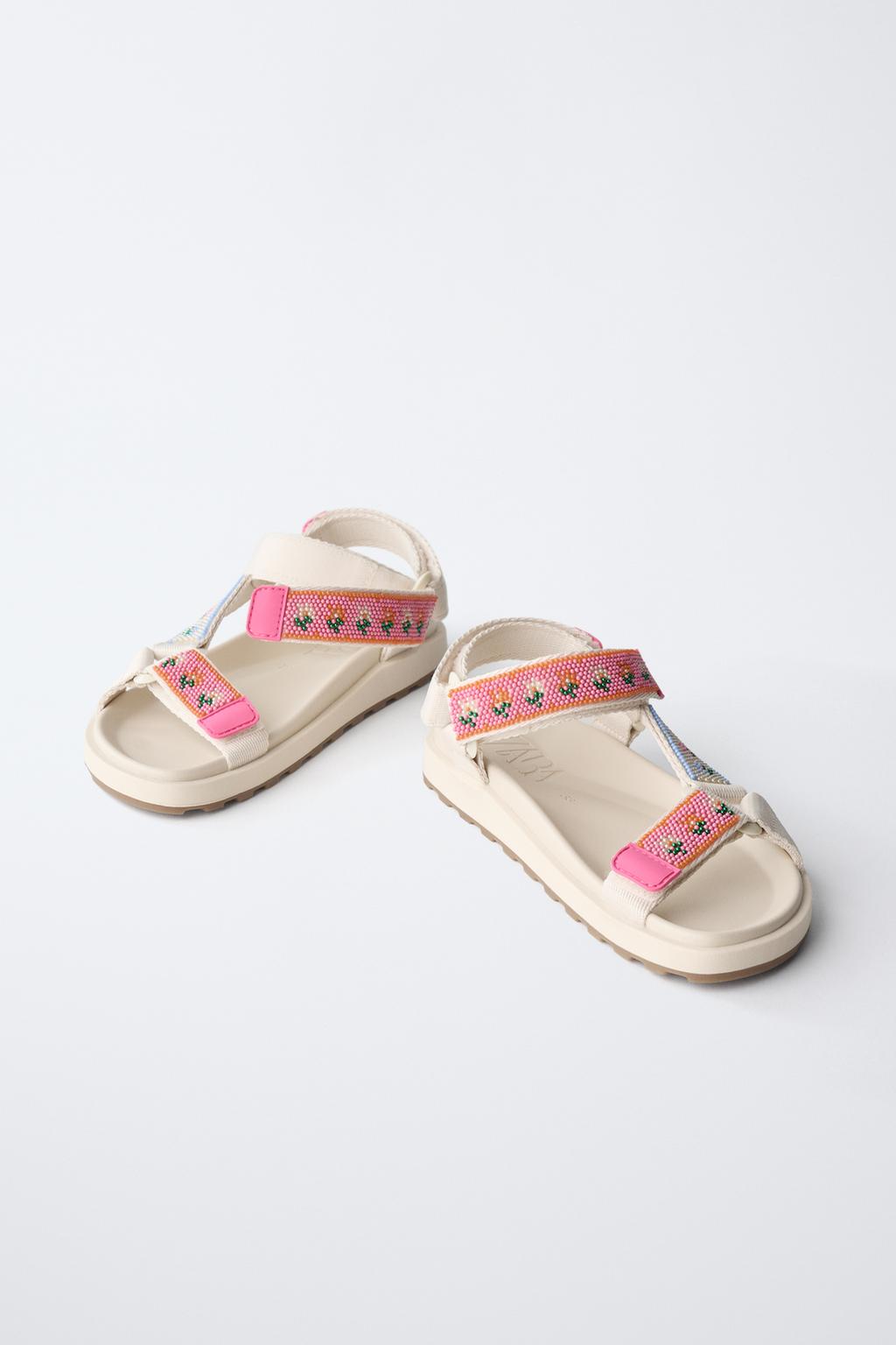 ТЕХНИЧЕСКИЕ САНДАЛИИ С БУСИНАМИ