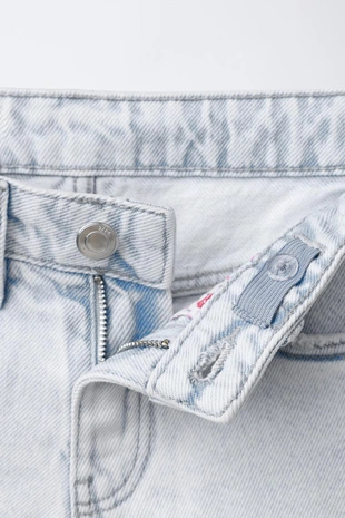 Джинсовые шорты с цветочными звездами- Заказать в России