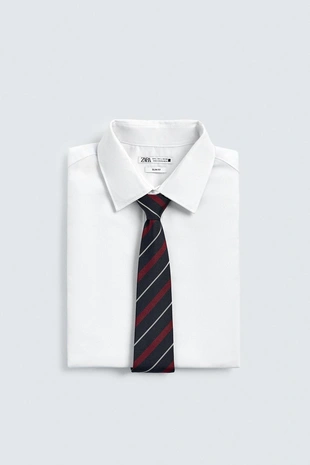 Галстук 100% шелк полосы- Заказать в России