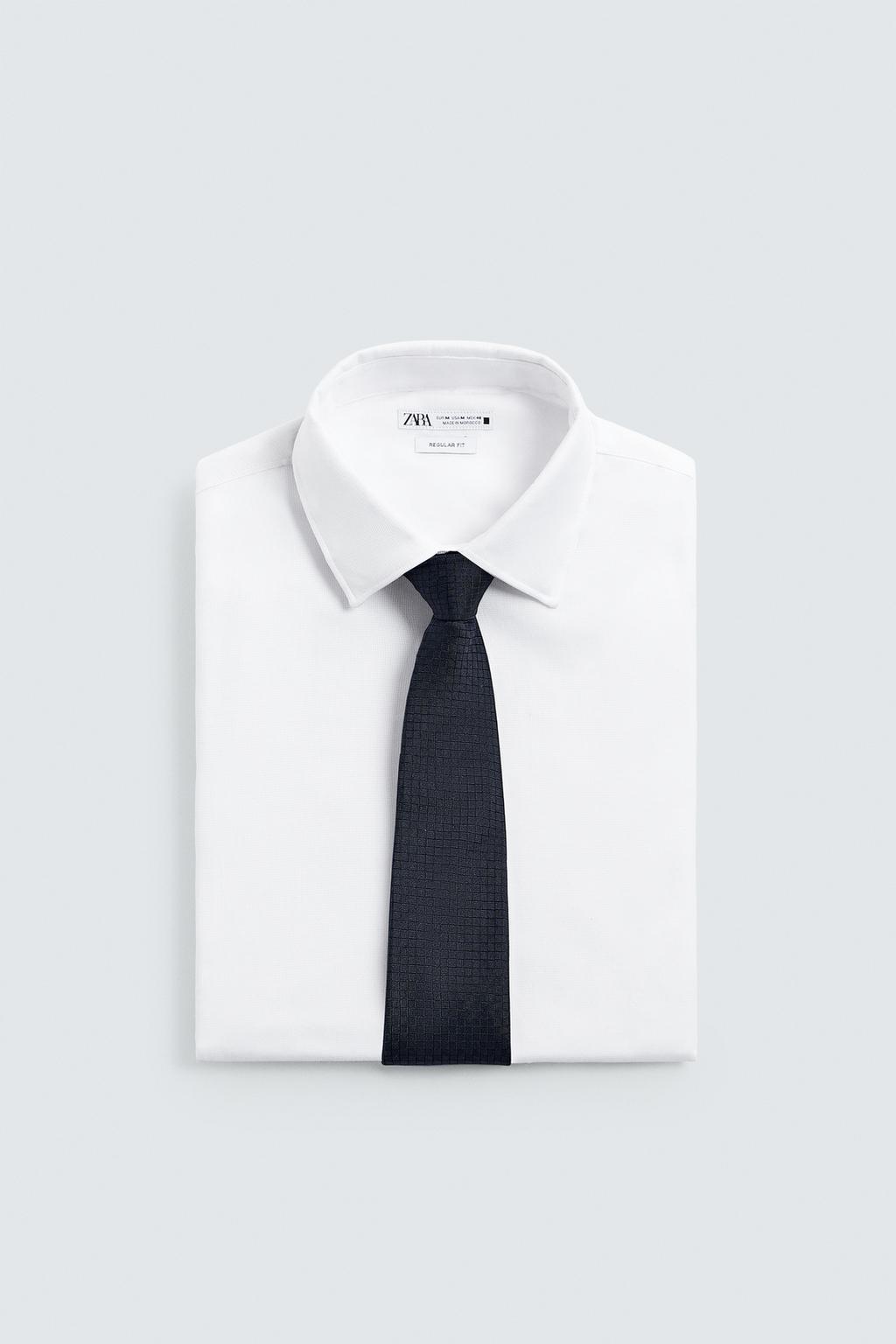 ГАЛСТУК ИЗ 100% ШЕЛКА РЕЛЬЕФНЫЙ