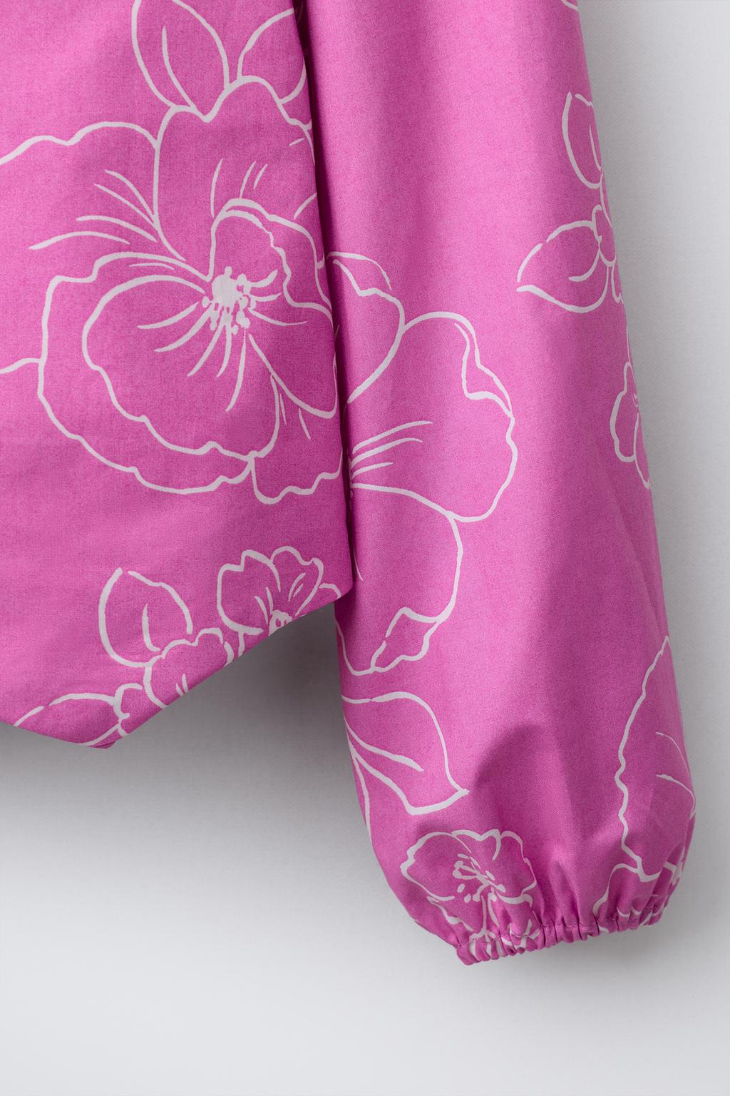 РУБАШКА С ЦВЕТОЧНЫМ ПРИНТОМ