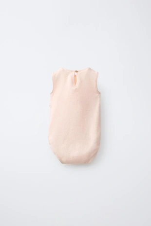 Боди с воланами и вышивкой «солнце»- Заказать в России