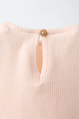 Боди с воланами и вышивкой «солнце»- Заказать в России