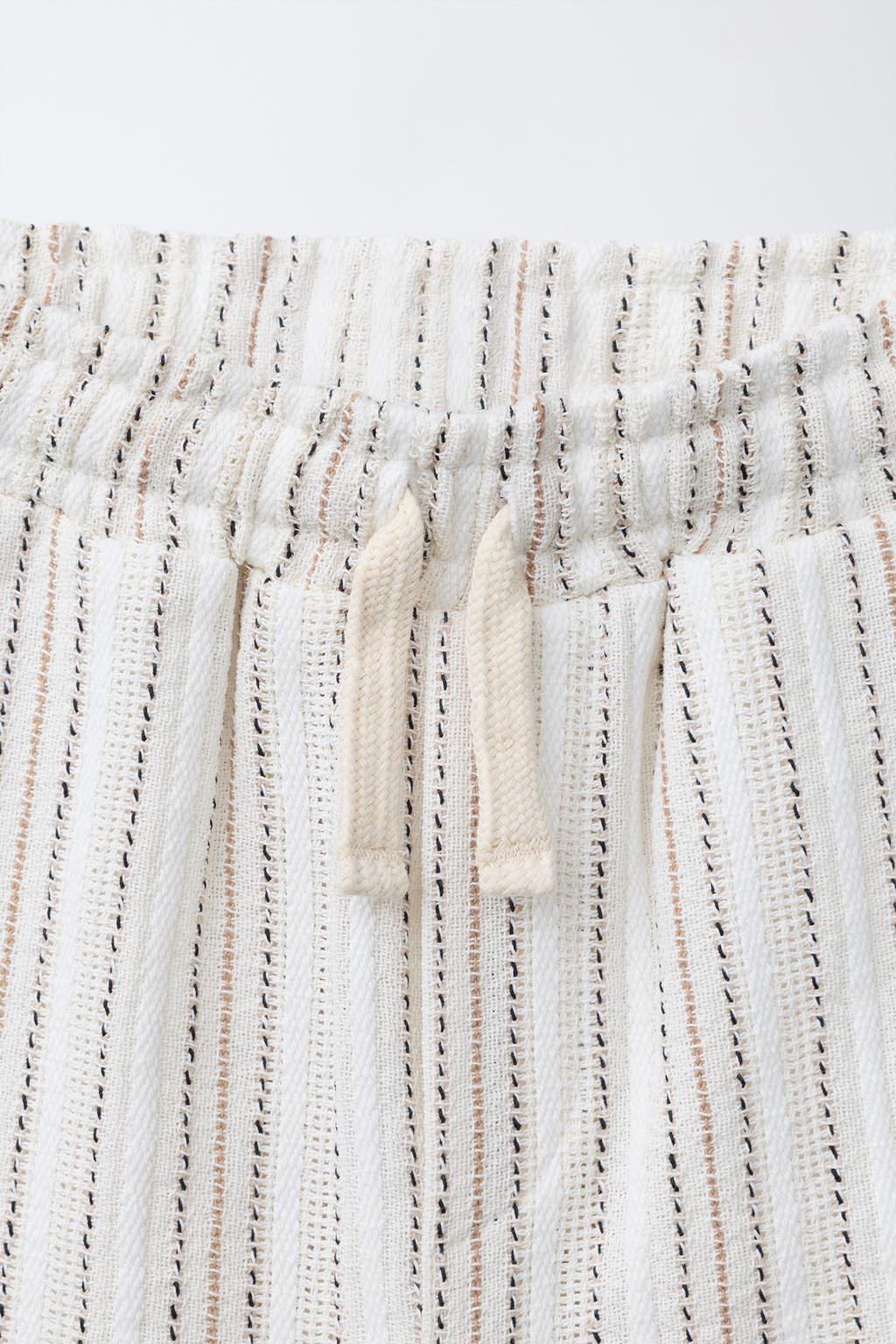 ШОРТЫ-БЕРМУДЫ В ПОЛОСКУ