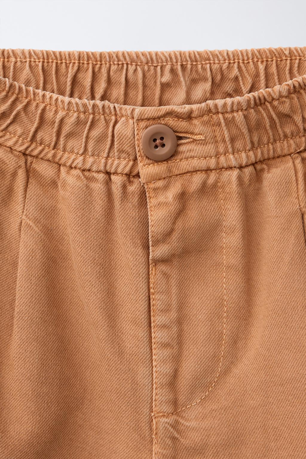 ШОРТЫ BALLOON С ЗАЩИПАМИ