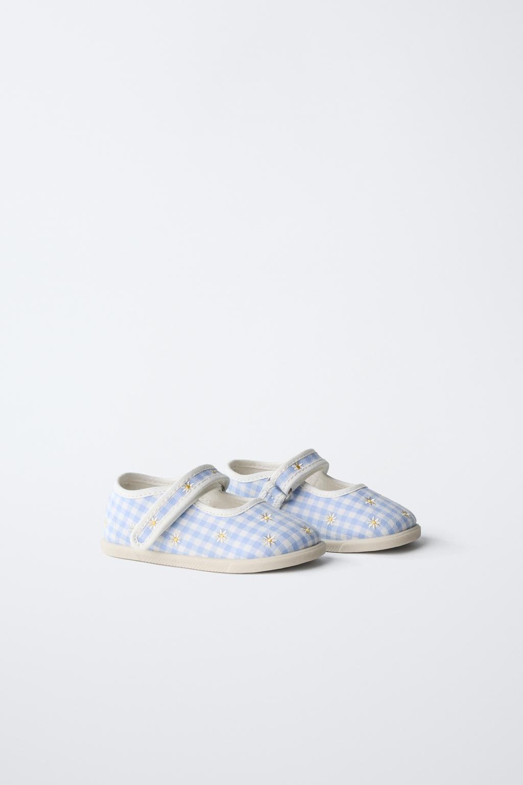 Туфли мэри-джейн с цветочной вышивкой