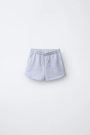 Шорты из мягкой ткани с нашивкой «звезда»