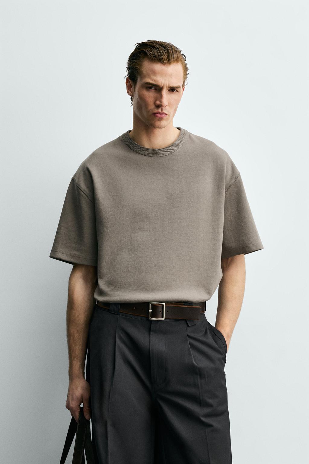 ТОЛСТОВКА СВОБОДНОГО КРОЯ С КОРОТКИМИ РУКАВАМИ