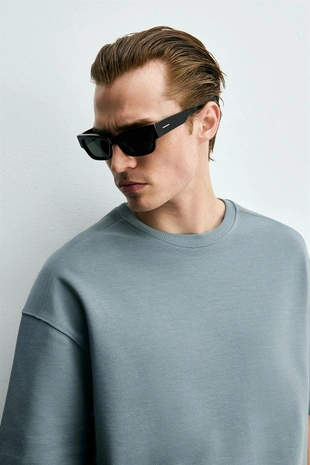 Толстовка Relaxed Fit из интерлока- Заказать в России