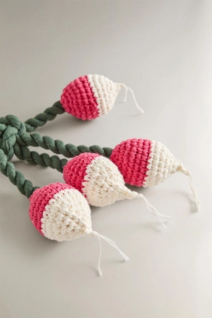 Игрушка для домашних животных в виде пучка редисок- Заказать в России