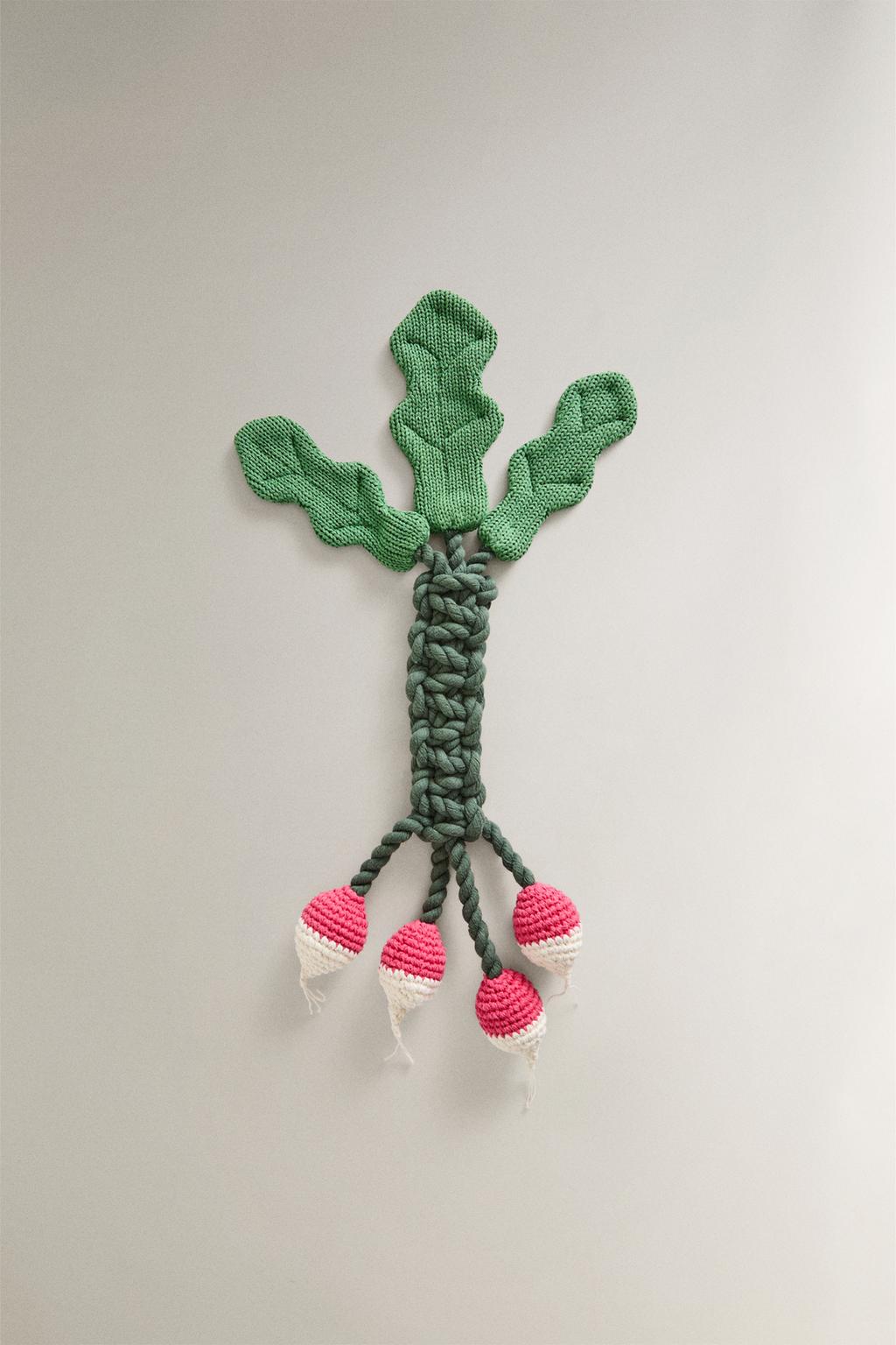 Игрушка для домашних животных в виде пучка редисок