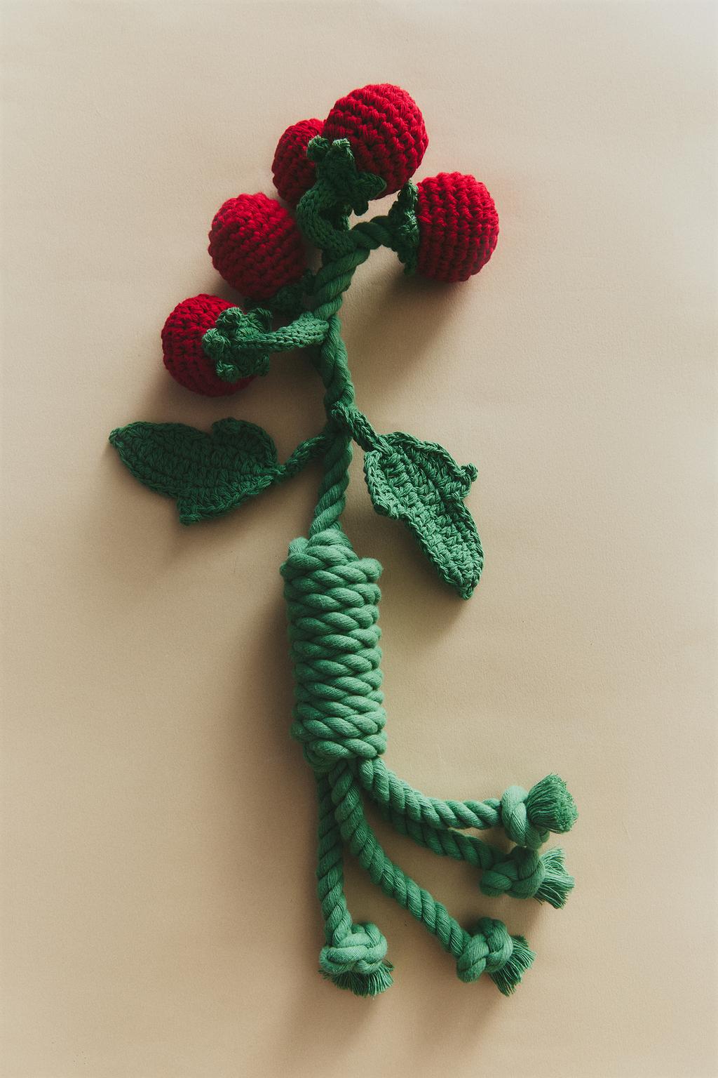 Игрушка для домашних животных виноградный помидор