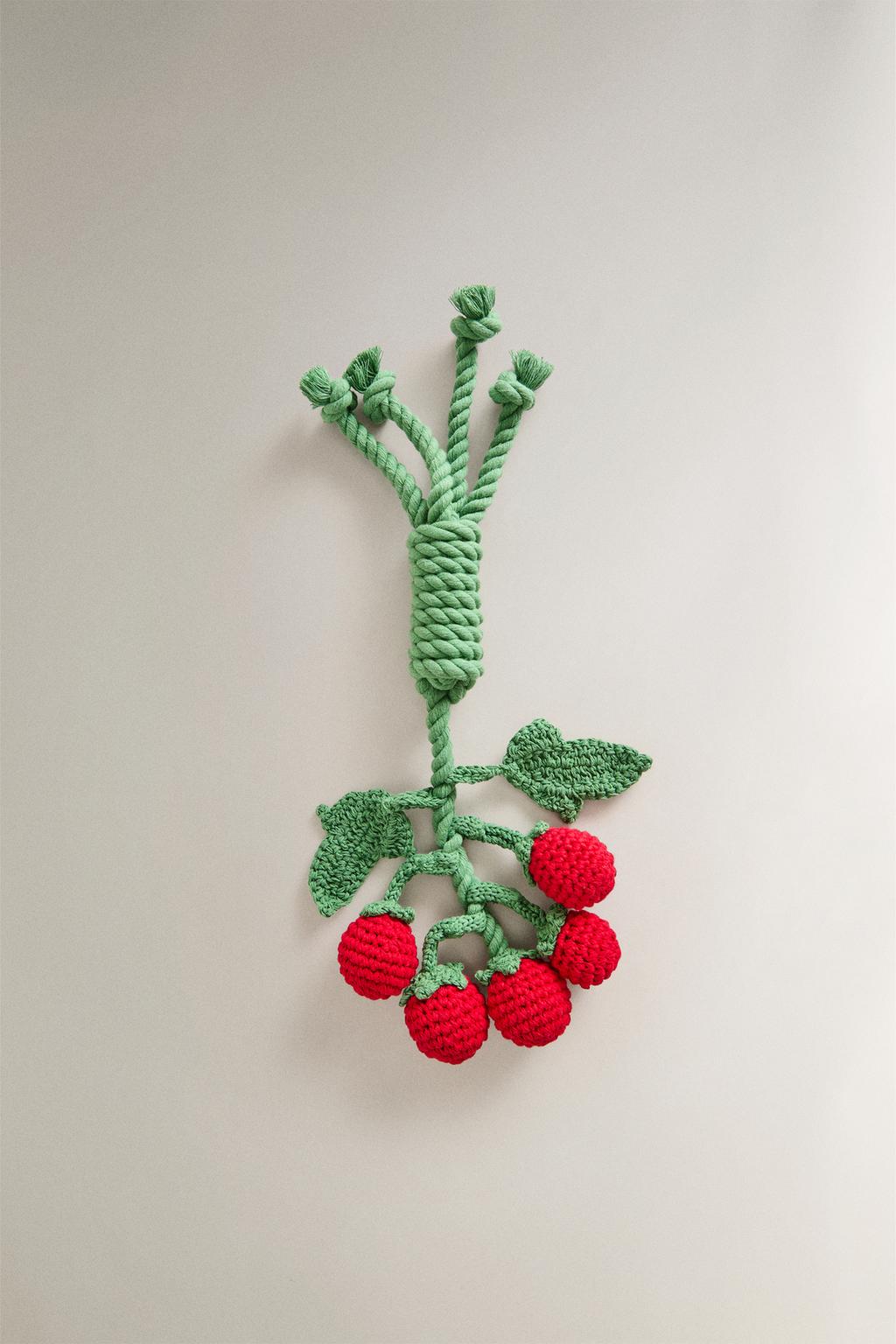 Игрушка для домашних животных виноградный помидор