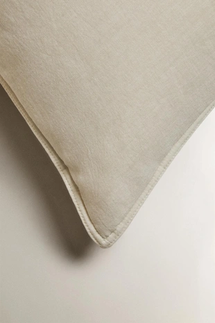 Чехол для подушки из льна и хлопка- Заказать в России