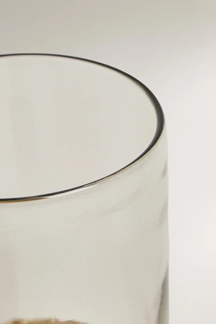 Светильник из стекла и джута- Заказать в России