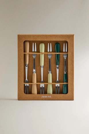 Набор из 6 шампуров с керамической ручкой- Заказать в России