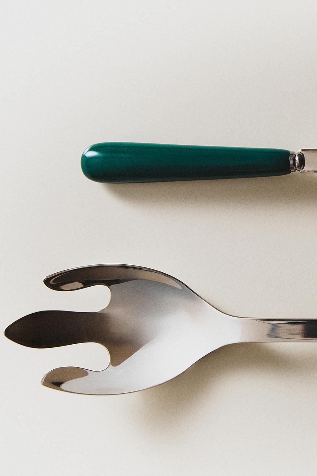 Набор столовых приборов для салата с керамической ручкой (набор из 2)