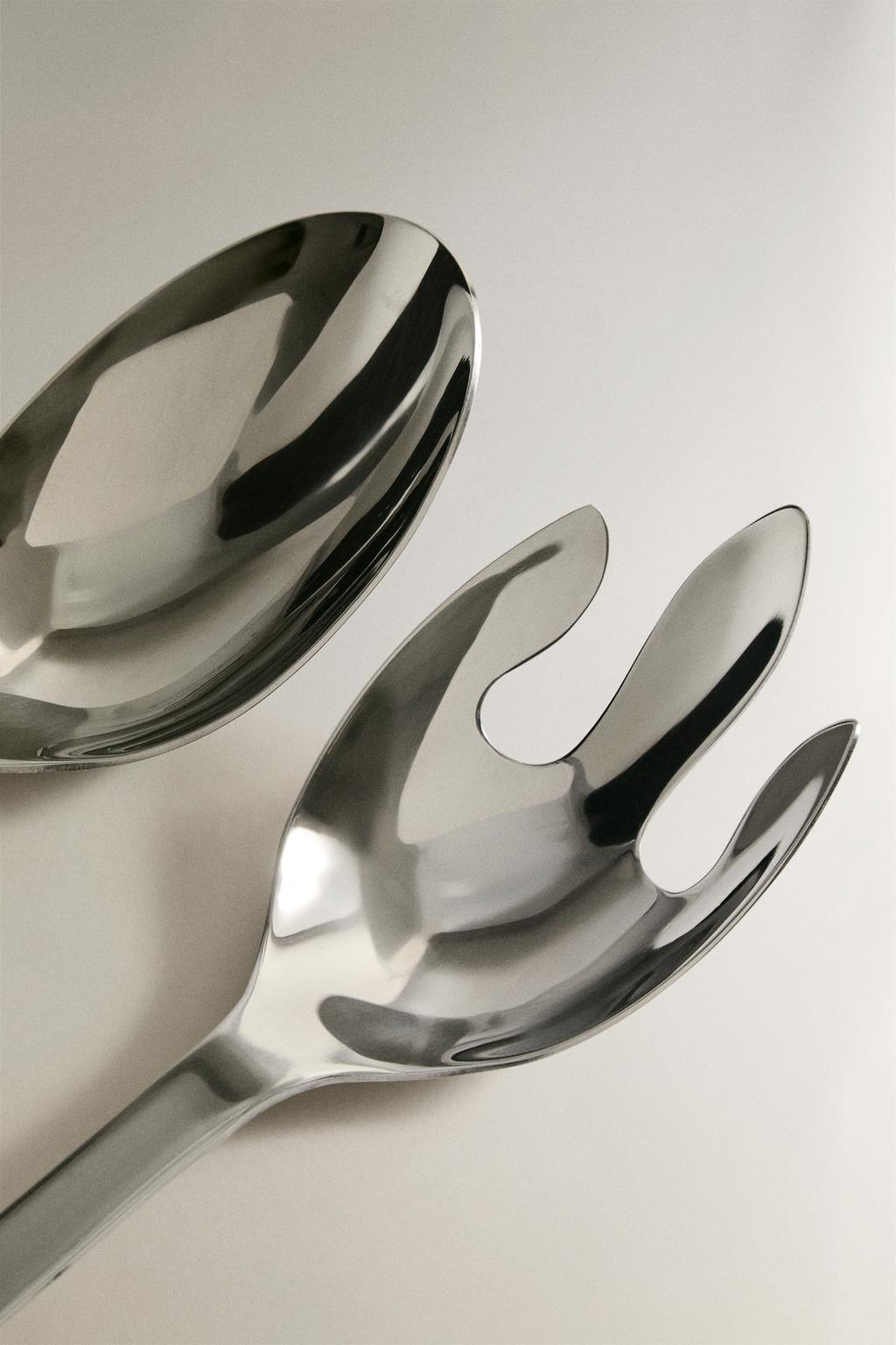 Набор столовых приборов для салата с керамической ручкой (набор из 2)