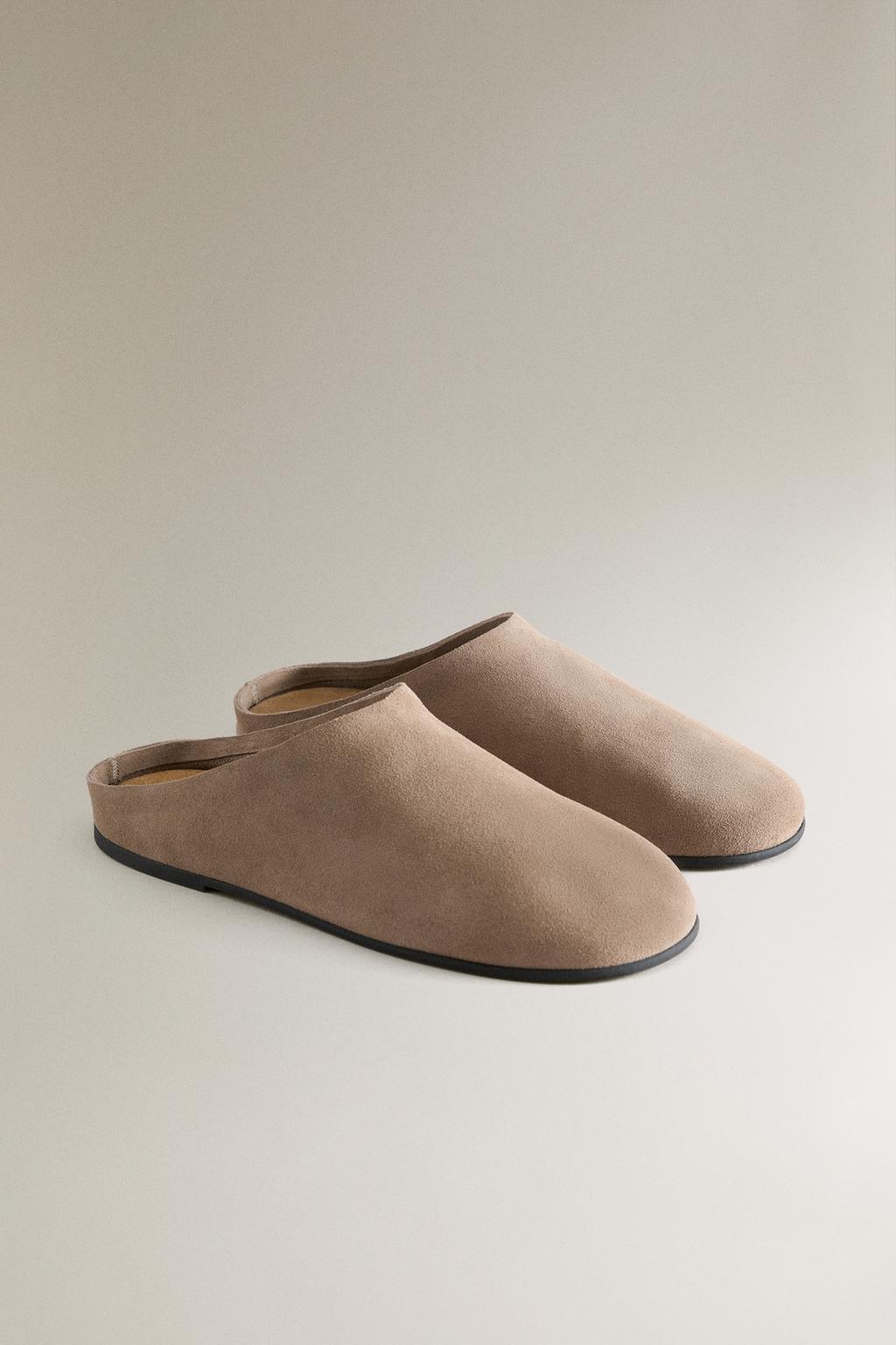 Клоги из натуральной кожи