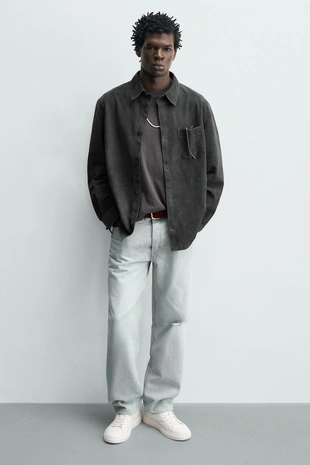 Кожаные кроссовки