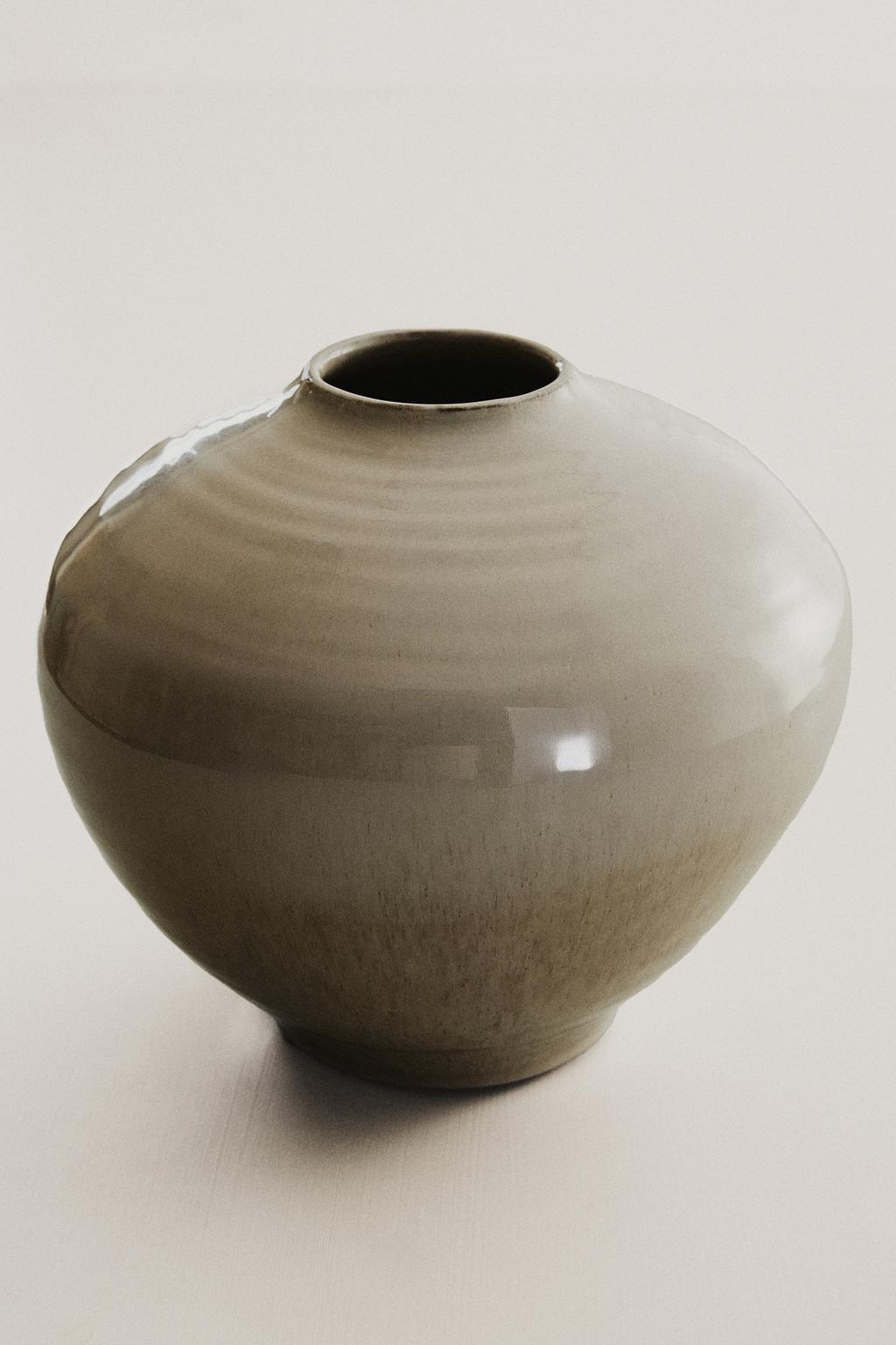 Ваза из эмалированной керамики