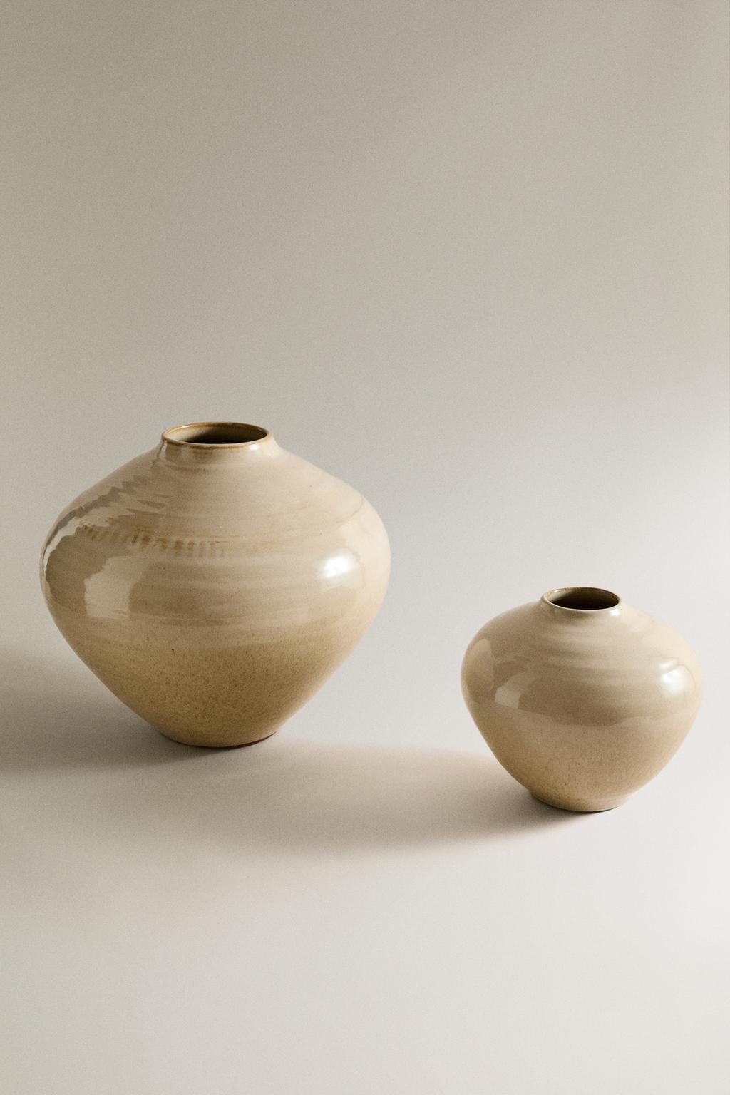 Ваза из эмалированной керамики