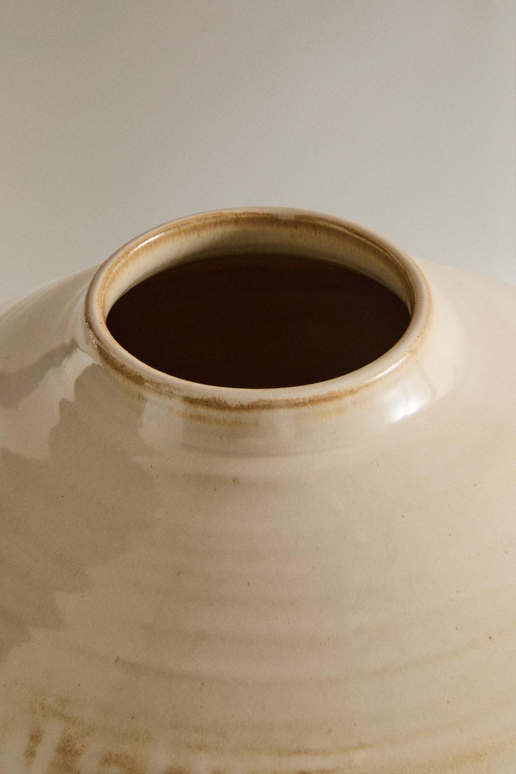 Ваза из эмалированной керамики