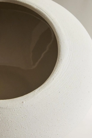 Керамическая ваза овальная- Заказать в России